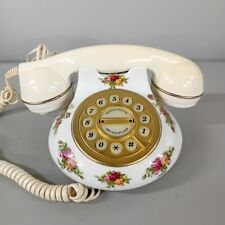 royal albert old country roses telephone for sale  GRANTHAM