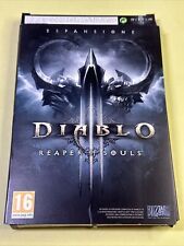 DIABLO III REAPER OF SOULS EXPANSION PC CD ROM LIMITED ED. ITALIAN VERSION for sale  Shipping to South Africa