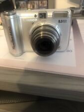 Canon PowerShot A630 8.0MP Digital Camera - Silver TESTED WORKS for sale  Shipping to South Africa