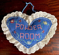 Heart shaped embroidered for sale  Fort Mill