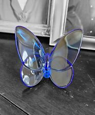 Baccarat Papillon Lucky Butterfly Azul Sin Caja segunda mano  Embacar hacia Argentina