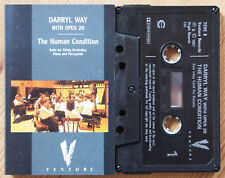 DARRYL WAY - THE HUMAN CONDITION (VENTURE TCVE8) 1987 UK CASSETTE CURVED AIR comprar usado  Enviando para Brazil