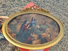 sacra famiglia quadro tela usato  Novi Ligure