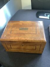 Antique wooden box for sale  WOKINGHAM