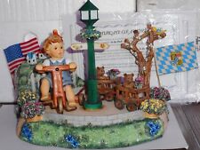 HUMMEL FIGURINE 2279 LOOK AT ME ! GIRL ON TRIKE w/IN THE PARK SCAPE & EXTRAS for sale  Shipping to South Africa