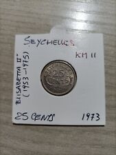 Seychelles cents 1973 usato  Zandobbio