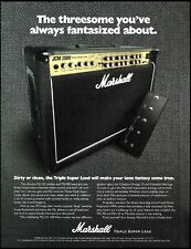 Amplificador de guitarra Marshall Triple Super Lead TSL JCM 2000 anúncio 1998 impressão comprar usado  Enviando para Brazil