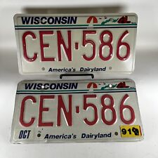 Wisconsin license plate for sale  Madison