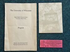 1941 university wisconsin for sale  Madison
