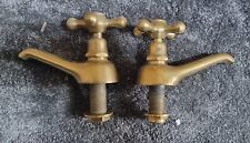 Brass basin taps for sale  Shipping to Ireland