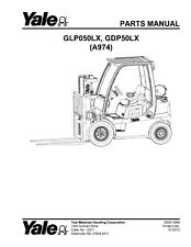 Peças de serviço de empilhadeira GLP050LX, GDP50LX (A974) manual compatível com empilhadeira Yale, usado comprar usado  Enviando para Brazil