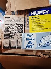 Vintage 1986 Huffy Bicycle Owners Manual With  Extras for sale  Shipping to South Africa