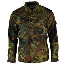 CAMISA ORIGINAL DEL EJÉRCITO ALEMÁN CON CREMALLERA camuflaje camuflaje combate táctico BW edición del ejército, usado segunda mano  Embacar hacia Argentina