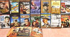 Lote (24) de DVDs John Wayne com mais de 35 filmes Big Trail Sagebrush True Grit etc., usado comprar usado  Enviando para Brazil