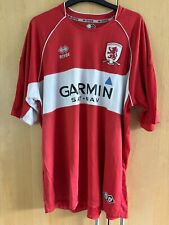 Middlesbrough home shirt for sale  PLYMOUTH