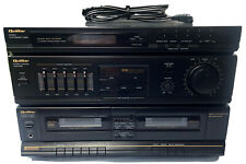 Amplificador estéreo deck cassete duplo Quasar CR71 sistema de áudio Hi-Fi - Funciona! comprar usado  Enviando para Brazil