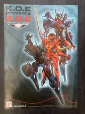 2001 Z.O.E. Zone of the Enders poster originale Konami PS2 double face 59x42 cm segunda mano  Embacar hacia Argentina