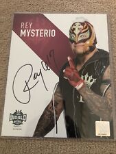 Rey mysterio autographed for sale  RUGBY