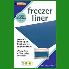4x Fridge Freezer Liner Drawer Mat Anti Frost, Ice Build Up Blockage Preventer for sale  Shipping to South Africa