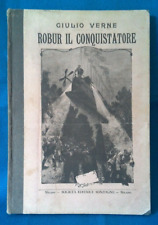 Giulio Verne, Robur il conquistatore. Sonzogno 1900. illustrato Fantascienza comprar usado  Enviando para Brazil