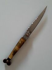 Vecchio coltello tradizionale usato  Portici