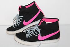 Tênis Nike Primo Court Mid Casual, #631636-060, Preto/Rosa, Lona, Feminino 9 comprar usado  Enviando para Brazil