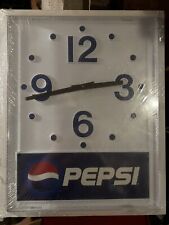 Pepsi wall clock for sale  Essex