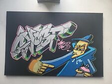 Pintura de grafite Ghost E.A, APPS tripulação em MDF comprar usado  Enviando para Brazil