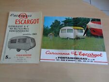 Lot publicités caravanes d'occasion  Vesoul