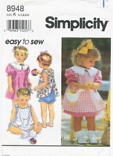 Simplicity 8948 toddlers for sale  Hazel Park