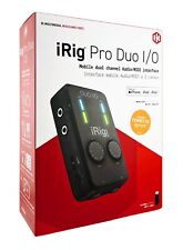 IK Multimedia iRig Pro Duo E/S Móvil 2 Canales Audio/Interfaz MIDI - NUEVO... segunda mano  Embacar hacia Argentina