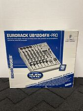 Behringer Eurorack UB1204FX-Pro 12 Mixer Estúdio Áudio CAIXA ABERTA, usado comprar usado  Enviando para Brazil