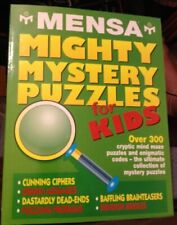 Mensa mighty mystery for sale  UK