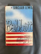 Babbitt de Sinclair Lewis-Biblioteca Moderna 1a Edición 1942-Copia Muy Fina, usado segunda mano  Embacar hacia Argentina