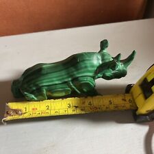 Malachite rhino for sale  MINEHEAD