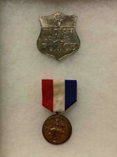 Indian peace Badge and Indian War Medal, used for sale  Shipping to Canada