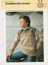 Girl boy knitting for sale  ANDOVER