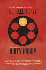 Dirty harry poster for sale  SHEFFIELD