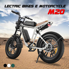 M20 Elektryczny rower górski 26Ah-Podwójna bateria 20" Fat Bike Podwójne zawieszenie E-bike na sprzedaż  PL