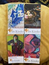 Kinsky art catalogues for sale  ASHBOURNE