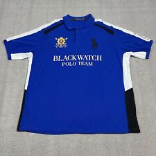 Polo Ralph Lauren Blackwatch Team #3 Camisa Polo Para Hombre Talla 4XLT Big Pony Azul segunda mano  Embacar hacia Argentina