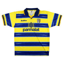 1998-99 Parma Maglia Lotto Parmalat Home XL (Top)  SHIRT MAILLOT TRIKOT usato  Como