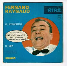 Fernand Raynaud Vinyl 45 Runden EP Le Refrigerator - Le Sofa - Philips 432900, usado segunda mano  Embacar hacia Argentina