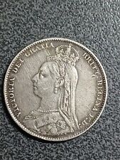 Victoria 1889 shilling for sale  MANCHESTER