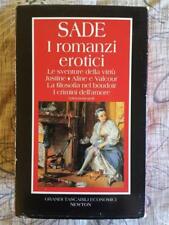 Sade romanzi erotici. usato  Italia