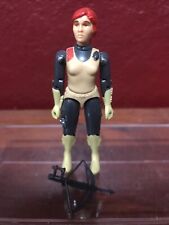 G.I. Joe Cobra 1982 Straight Arm Scarlett 100% Complete Figure With Weapon, used for sale  Shipping to South Africa