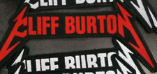 Cliff Burton Red Back Patch Metallica Thrash Metal Patch para Jaqueta Testament comprar usado  Enviando para Brazil