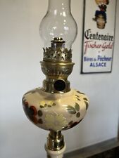Lampe pétrole opaline d'occasion  Soultz-Haut-Rhin