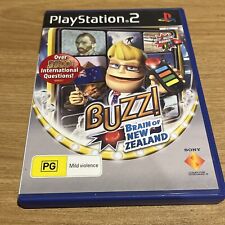 Buzz! Brain Of New Zealand RARO Playstation 2 Jogo PS2 MUITO BOM ESTADO Com Manual comprar usado  Enviando para Brazil