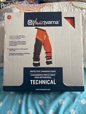 Husqvarna chainsaw  technical wrap chaps 36-38 inch New Open Box for sale  South Richmond Hill